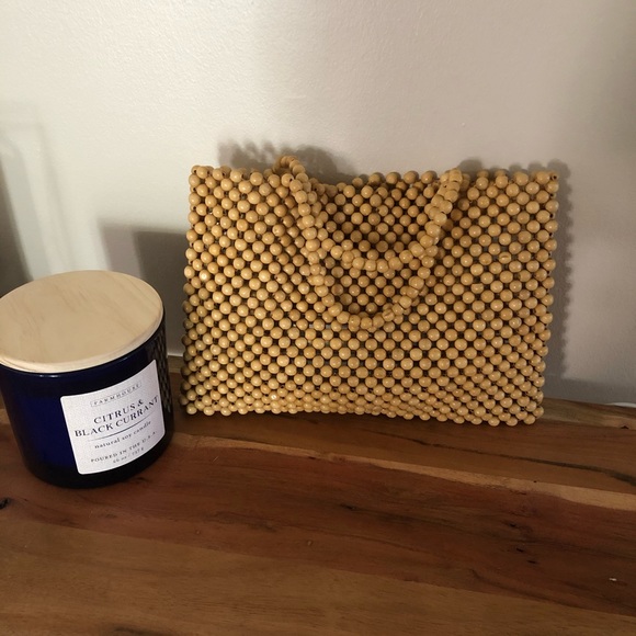 Vintage Handbags - Vintage beaded bag